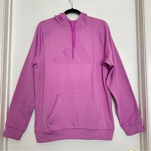 adidas Men’s purple Crewneck Hoodie Adidas ColdRdy Unisex hoodie size M